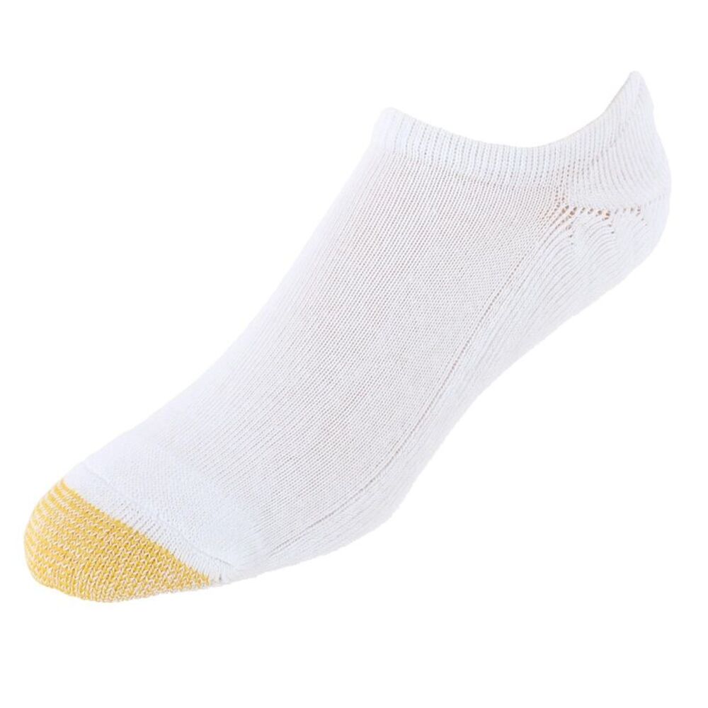 Gold Toe Men's Davenport Invisible Cushioned Sole Socks (6 Pairs)